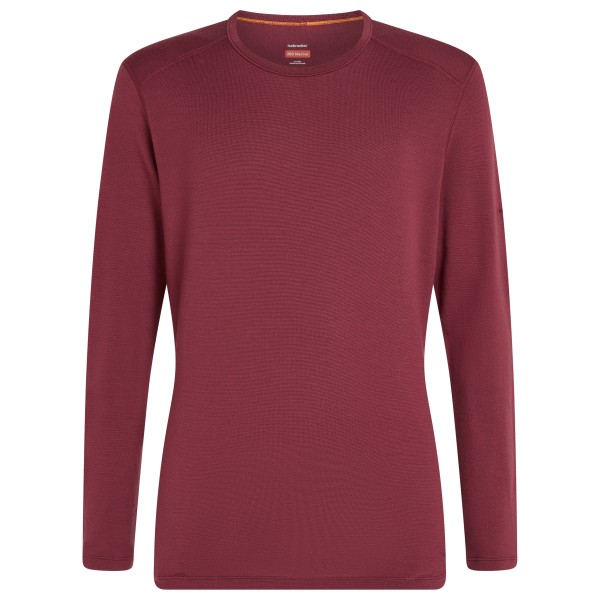 Image of Icebreaker - 260 Tech L/S Crewe - Merinounterwäsche Gr L rot