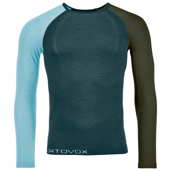 Ortovox – 120 Comp Light Long Sleeve – Merino-ondergoed maat XL, Blauw