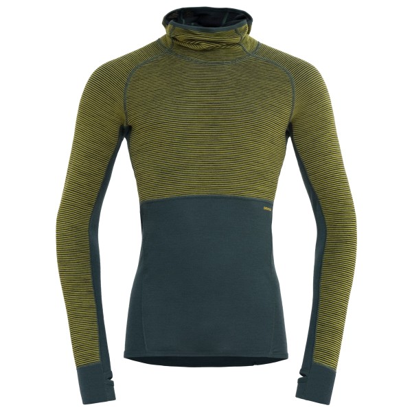 Image of Devold - Tuvegga Sport Air Hoodie - Merinounterwäsche Gr L oliv