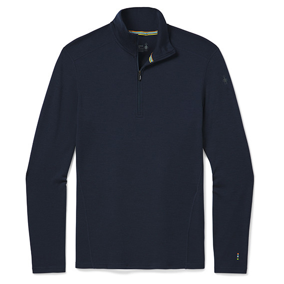 Image of Smartwool - Merino 250 Baselayer 1/4 Zip Boxed - Merinounterwäsche Gr L blau bei Bergfreunde.ch - der Outdoor Shop