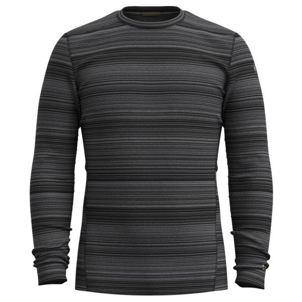Merinounterwäsche Smartwool Merino 250 Baselayer Crew Boxed Herren (Gr XXL |schwarz/grau)