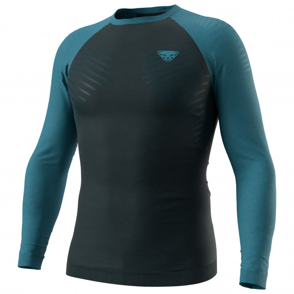 Image of Dynafit - Tour Light Merino L/S Tee - Merinounterwäsche Gr M schwarz/blau
