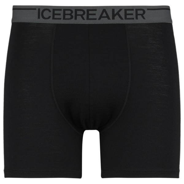 Icebreaker Anatomica Boxers Merinounterwäsche Men (Gr L |schwarz)