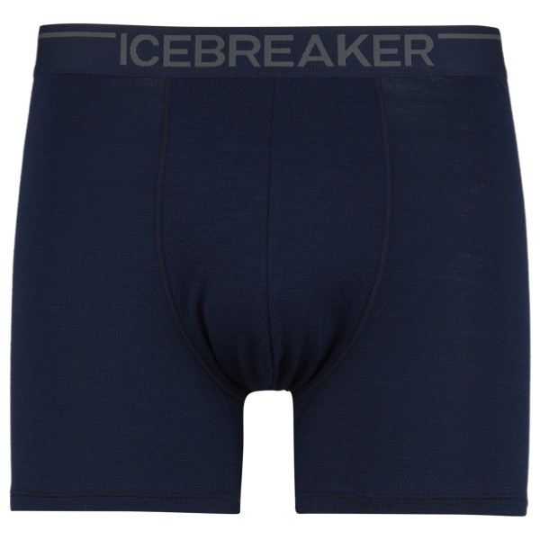 Icebreaker Anatomica Boxers Merinounterwäsche Herren Wandern (Gr M |blau)