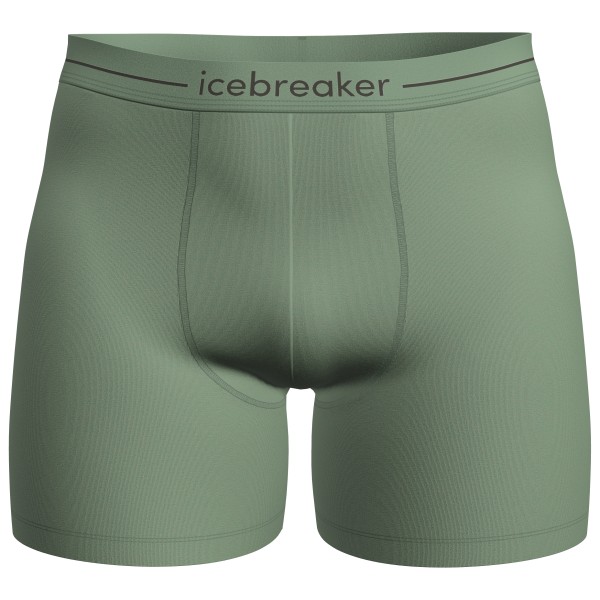 Icebreaker Anatomica Boxers Merinounterwäsche Men (Größe L |grün/oliv)