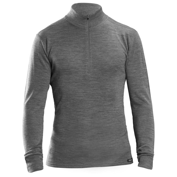 Image of GripGrab - Merino Bamboo Half Zip Long Sleeve Base Layer - Merinounterwäsche Gr L;M;S;XL;XS;XXL grau bei Bergfreunde.ch - der Outdoor Shop