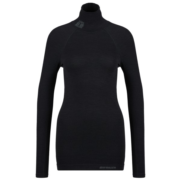 Image of Bioracer - Base Layer Merino Heavy L/S Turtle Neck - Merinounterwäsche Gr M/L;XL/XXL;XS/S schwarz