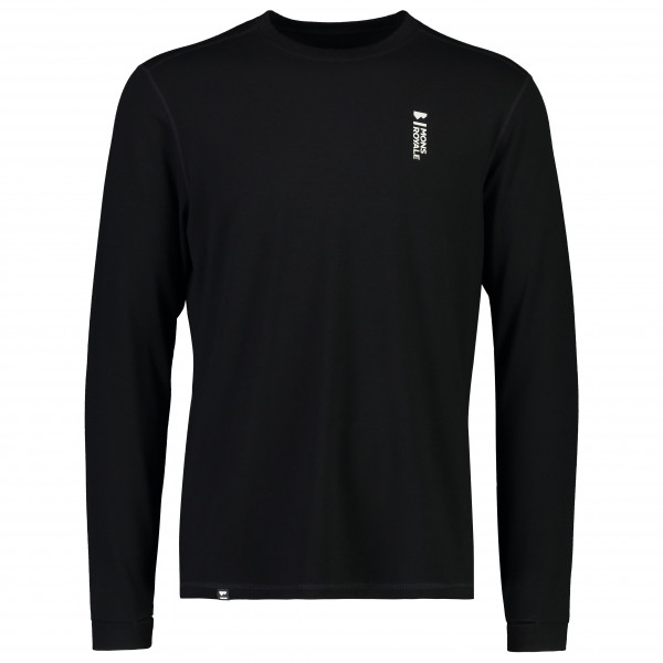 Image of Mons Royale - Cascade Merino Flex 200 L/S - Merinounterwäsche Gr L schwarz