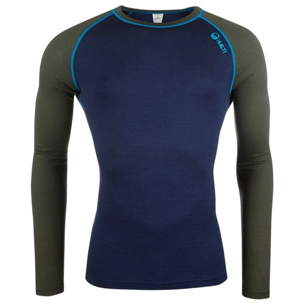 Image of Halti - Pihka Shirt - Merinounterwäsche Gr 3XL;L;M;S;XL;XXL blau;schwarz bei Bergfreunde.ch - der Outdoor Shop