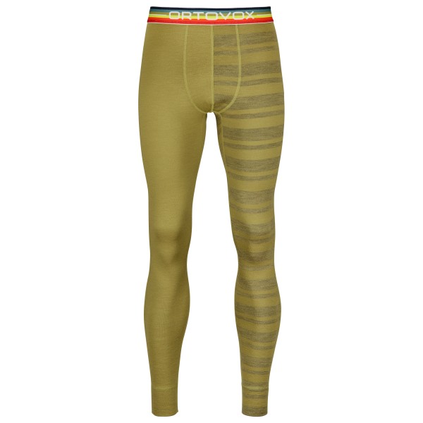 Image of Ortovox - 185 Rock"N"'Wool Long Pants - Merinounterwäsche Gr M oliv'