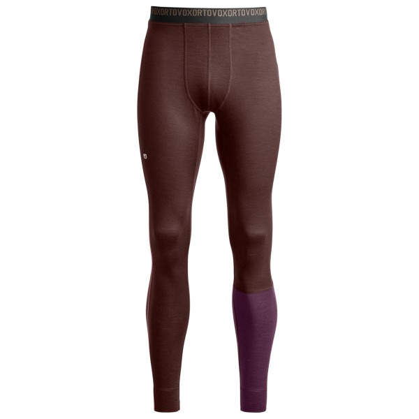 Ortovox - 185 Rock'N'Wool Long Pants - Merinounterwäsche Gr S braun