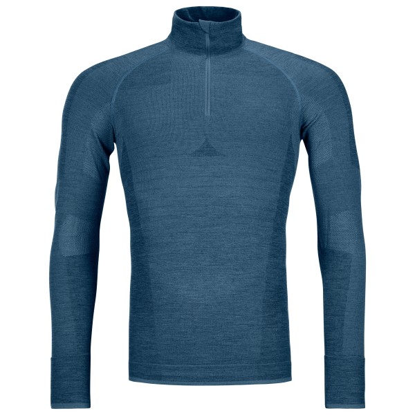 Image of Ortovox - 230 Competition Zip Neck - Merinounterwäsche Gr M blau