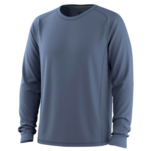 Smartwool – Merino Sport 120 L/S – Merino-ondergoed maat , Blauw