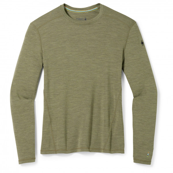 Image of Smartwool - Classic Thermal Merino Baselayer Crew Boxed - Merinounterwäsche Gr L oliv