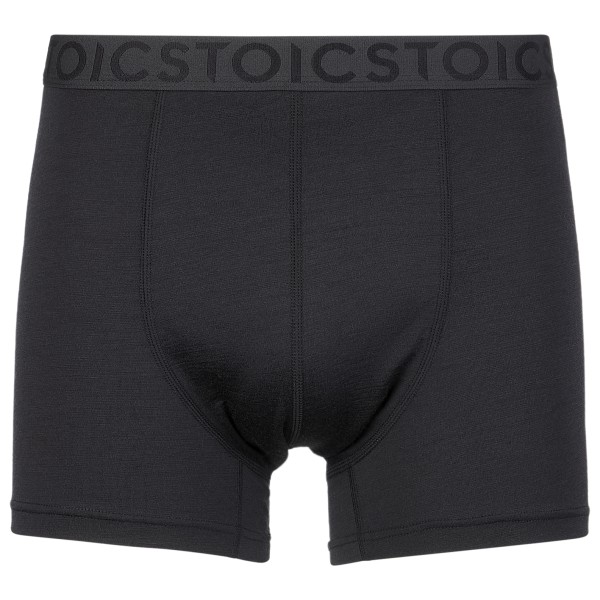 Stoic Merino150 AlsenSt Boxer Merinounterwäsche Herren (Gr 4XL |schwarz)