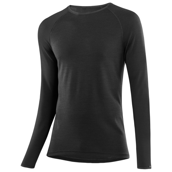 Image of Löffler - Shirt L/S Transtex Merino - Merinounterwäsche Gr 46 schwarz