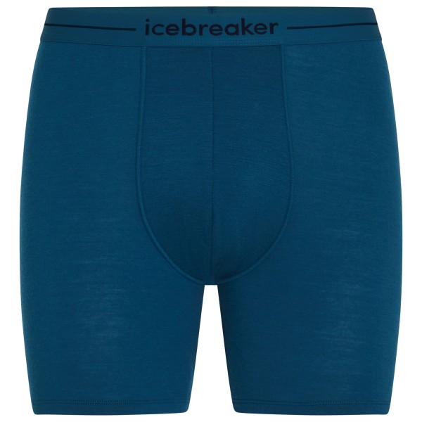Image of Icebreaker - Anatomica Long Boxers - Merinounterwäsche Gr L;M;S;XL oliv;schwarz