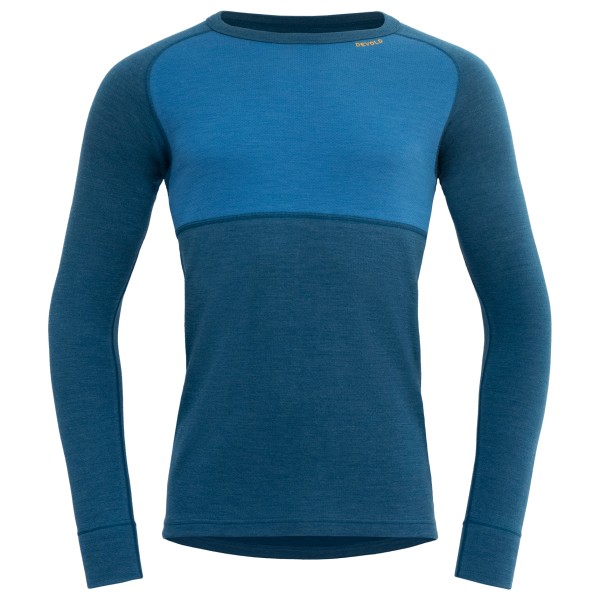 Image of Devold - Expedition Merino Silk Shirt - Merinounterwäsche Gr L blau