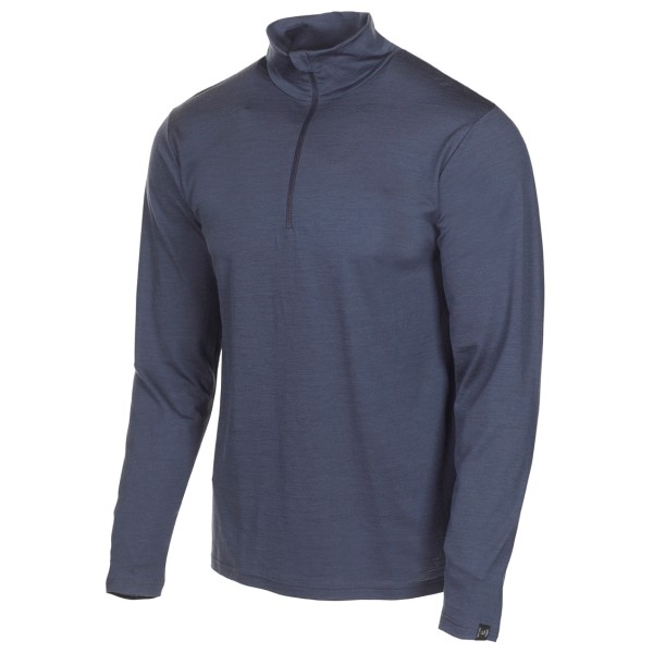 Image of Ivanhoe of Sweden - UW Sonny Half Zip - Merinounterwäsche Gr L blau