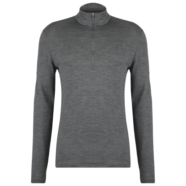 Icebreaker - 260 Tech L/S Half Zip - Merinounterwäsche Gr L grau