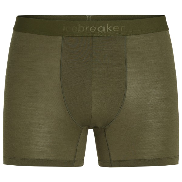 Image of Icebreaker - Merino 125 Cool-Lite Anatomica Boxers - Merinounterwäsche Gr L oliv
