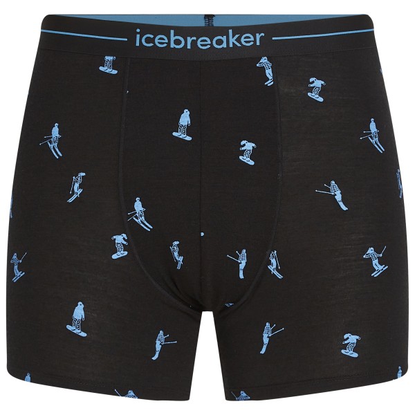 Image of Icebreaker - Merino 150 Anatomica Boxers Ski Day - Merinounterwäsche Gr L;M;S;XL;XXL schwarz