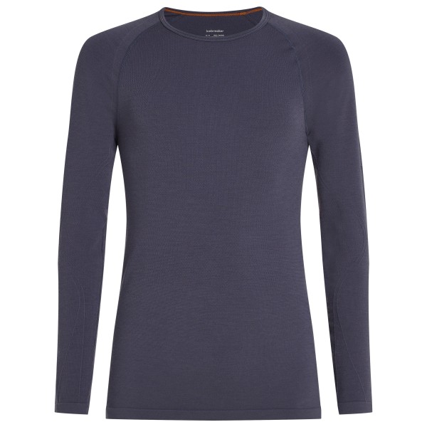 Image of Icebreaker - Merino 260 Zoneknit Seamless L/S Crewe - Merinounterwäsche Gr L;M;S;XL;XXL grau;rot
