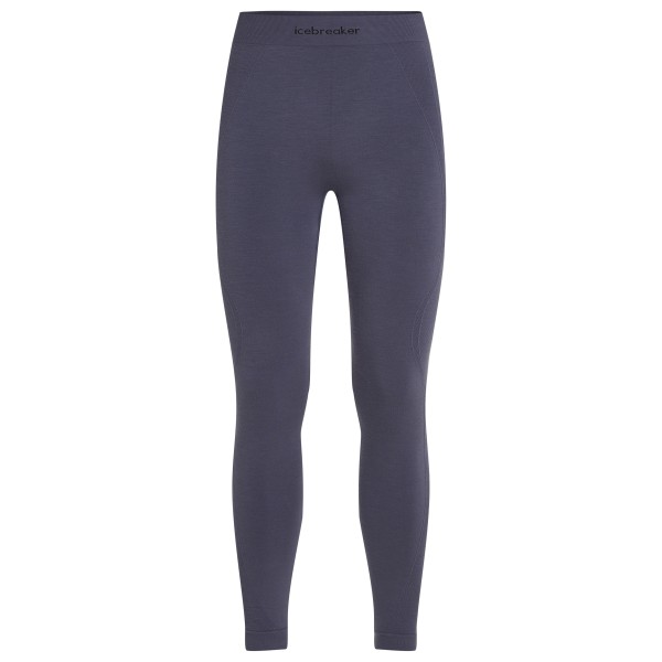 Image of Icebreaker - Merino 260 Zoneknit Seamless Tights - Merinounterwäsche Gr L blau/grau