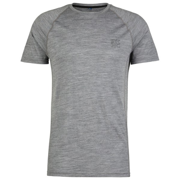 Stoic - Merino180 BengtSt. S/S - Merinounterwäsche Gr L grau