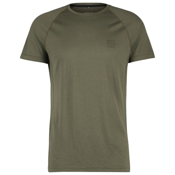 Stoic - Merino180 BengtSt. S/S - Merinounterwäsche Gr XS oliv