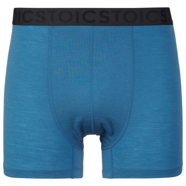 Stoic Merino150 SadjemSt. Boxer Merinounterwäsche Herren Wandern (Gr XL |blau)