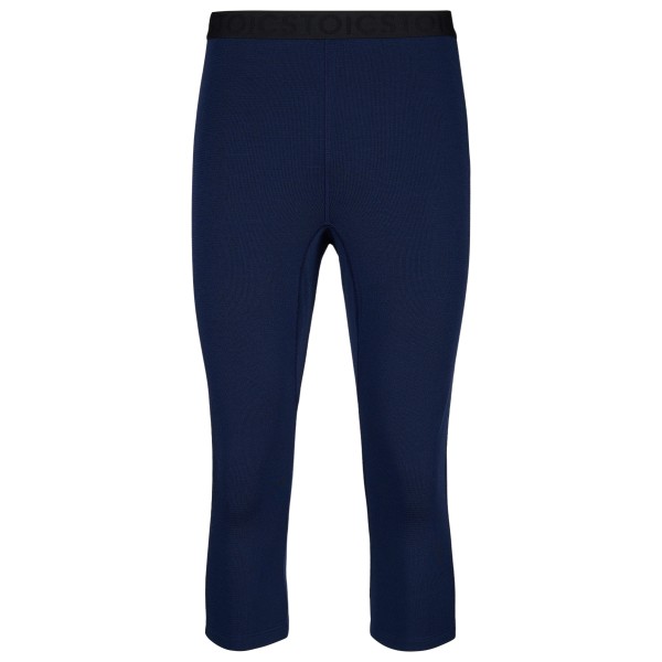 Stoic – MerinoSoft245 TuleboSt. 3/4 Pants – Merino-ondergoed maat M, Blauw