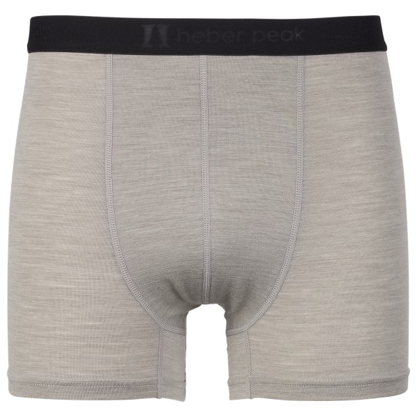 Heber Peak MerinoMix165 PineconeHe. Boxer Merinounterwäsche Men (Gr S |grau)
