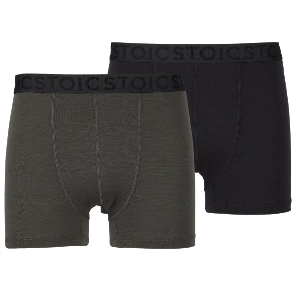Stoic – Merino150 SadjemSt. Boxer 2-Pack – Merino-ondergoed maat , / Zwart