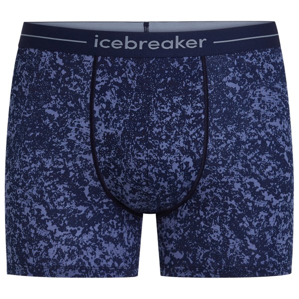 Icebreaker - Merino 150 Anatomica Boxers Moss Bloom - Merinounterwäsche Gr L blau