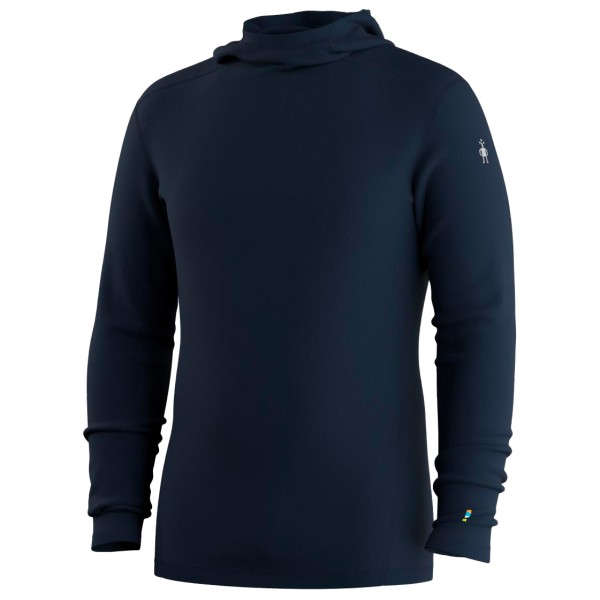 Smartwool - Classic Thermal Merino Base Layer Hoodie Boxed - Merinounterwäsche Gr S blau