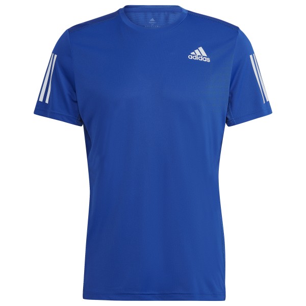 Image of adidas - Own The Run Tee - Funktionsshirt Gr L - Regular;M - Regular;S - Regular;XL - Regular;XXL - Regular blau;grau bei Bergfreunde.ch - der Outdoor Shop