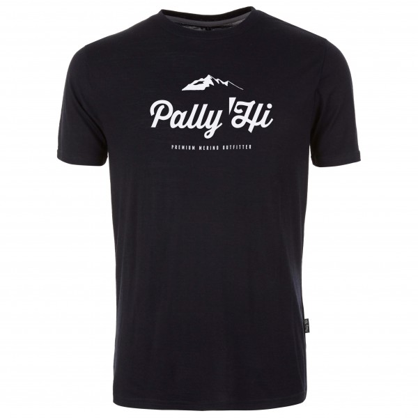 Image of Pally'Hi - Classic Peak Logo - T-Shirt Gr M schwarz bei Bergfreunde.ch - der Outdoor Shop