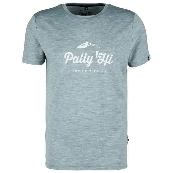 Image of Pally'Hi - Classic Peak Logo - T-Shirt Gr M grau bei Bergfreunde.ch - der Outdoor Shop