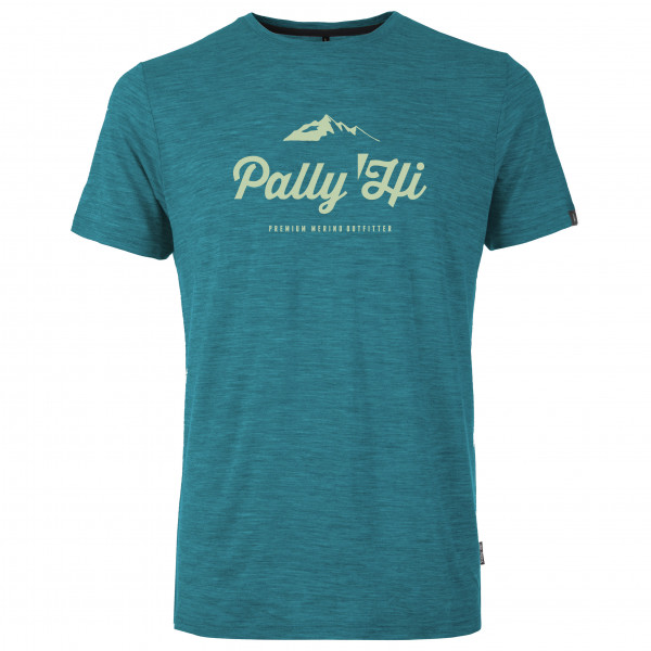 Image of Pally'Hi - Classic Peak Logo - T-Shirt Gr L;M;S;XL;XXL braun;grau;grün;schwarz bei Bergfreunde.ch - der Outdoor Shop