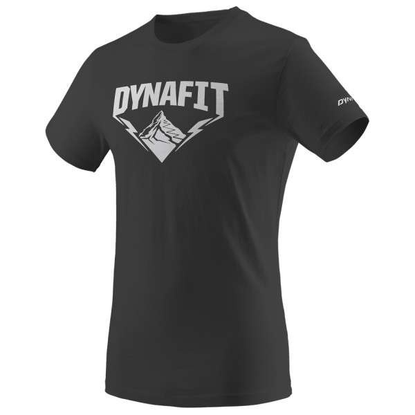 Dynafit Graphic Cotton S/S Tee T-Shirt Herren (Gr 50 |schwarz/grau)