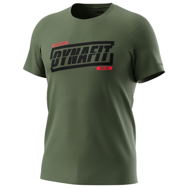 Image of Dynafit - Graphic Cotton S/S Tee - T-Shirt Gr 46 oliv