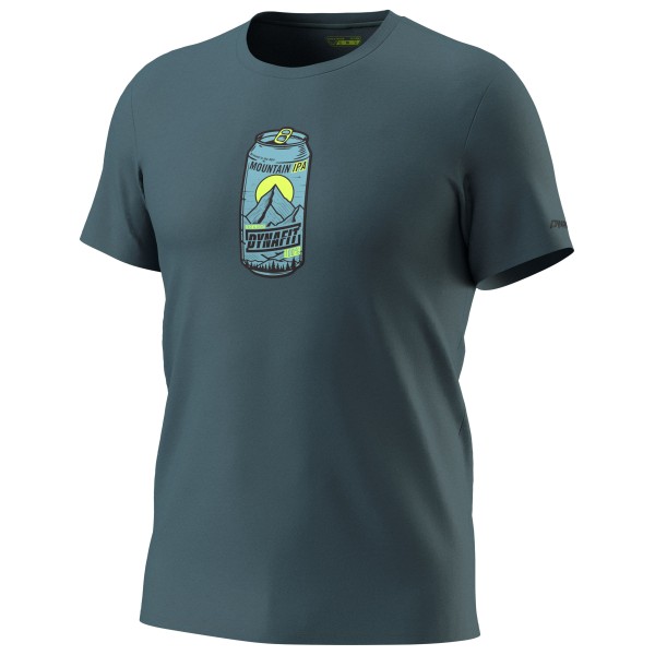 Dynafit Graphic Cotton S/S Tee T-Shirt Men (Gr 54 |blau)