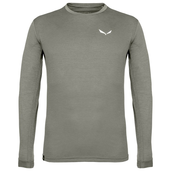 Salewa Puez Melange Dry L/ Tee Sportshirt Grijs