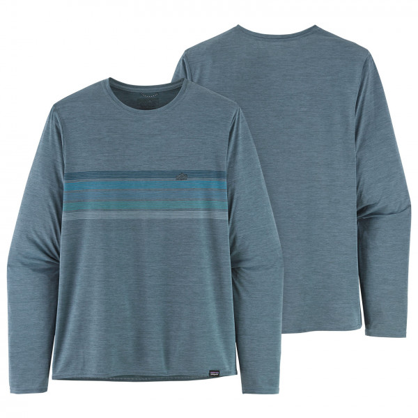 Image of Patagonia - L/S Cap Cool Daily Graphic Shirt - Funktionsshirt Gr XL grau bei Bergfreunde.ch - der Outdoor Shop