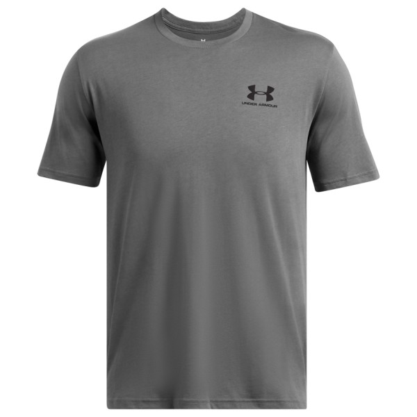 Image of Under Armour - Sportstyle Left Chest S/S - Funktionsshirt Gr 3XL - Regular grau