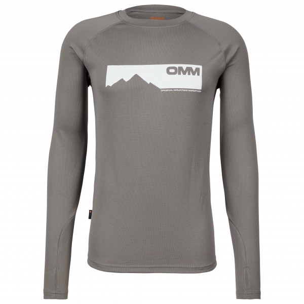 Image of OMM - Bearing Tee L/S - Funktionsshirt Gr L;M;S;XL blau;grau;schwarz