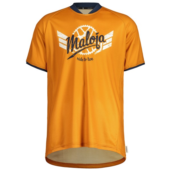 Image of Maloja - PalinM. Multi 1/2 - Funktionsshirt Gr M;S orange;schwarz/grau bei Bergfreunde.ch - der Outdoor Shop