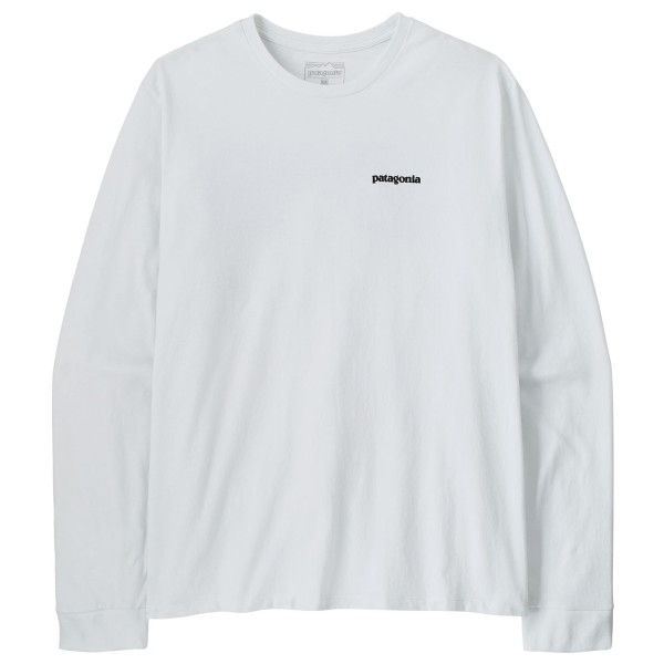 Patagonia L/S P-6 Logo Responsibili-Tee Longsleeve Wit