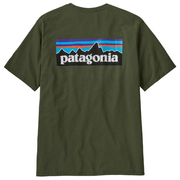 Image of Patagonia - P-6 Logo Responsibili-Tee - T-Shirt Gr L oliv